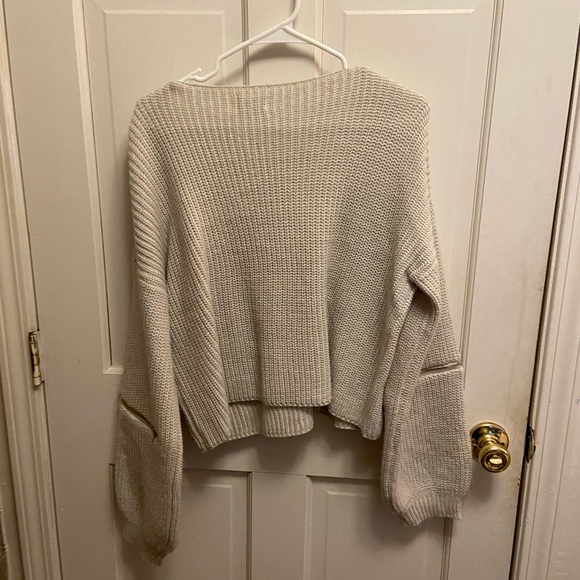 SEEK the label, zipper sleeve sweater - Picture 3 of 3